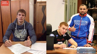 Даниил Воеводин и Магомедсайгид Алибеков подписали контракт на бой Гран-при в весе до 70 кг