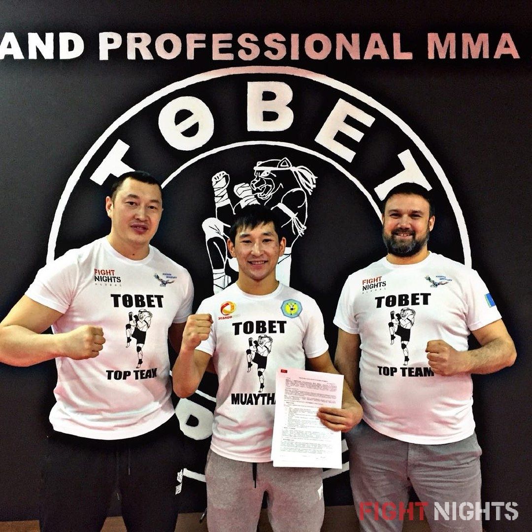 Sabit Zhusupov has signed a contract with FIGHT NIGHTS GLOBAL