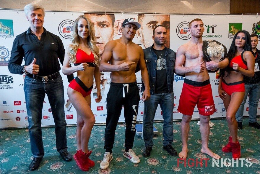FIGHT NIGHTS GLOBAL 63. Weigh-In results