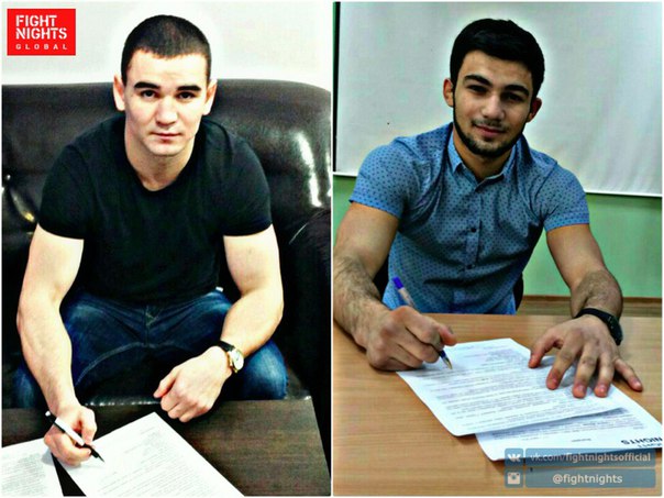 Ринат Фарсин и Шахмар Садыгов подписали контракт на бой в рамках турнира FIGHT NIGHTS GLOBAL 45,