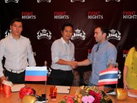 Фоторепортаж: Fight Nights подписала контракт с Top King Boxing