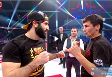 Face to face Венер Галиев vs. Давид Хачатрян во время турнира FIGHT NIGHTS GLOBAL 44 ﻿