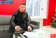 Игорь Егоров подписал контракт с компанией FIGHT NIGHTS