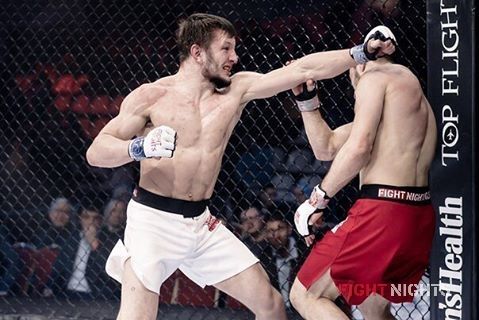 FIGHT NIGHTS GLOBAL 70 is featured with an anticipated welterweight (77.1 kg) fight between Maksim Butorin and Michael Hill from Canada.