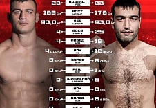 Файткард турнира FIGHT NIGHTS GLOBAL 68 пополнился еще одним интереснейшим поединком в полутяжелом весе (93.0 кг)