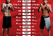 Инфографика. FIGHT NIGHTS GLOBAL 59. 23 февраля, Химки. 