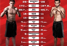 FIGHT NIGHTS GLOBAL 62. Инфографика