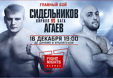 Промо-видео турнира FIGHT NIGHTS GLOBAL 57: Сидельников vs. Агаев